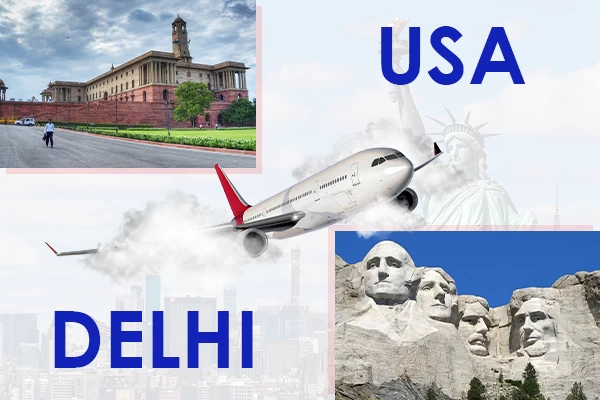 Score the Best Deals on Delhi to USA Flights Bhartiya Airways