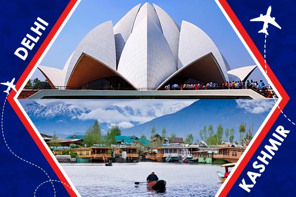 Delhi to Kashmir Flights Bhartiya Airways